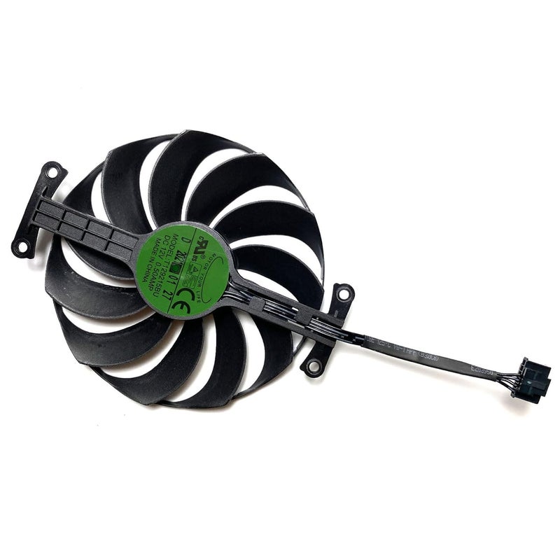 LTANDBR مروحة GPU 95MM 6PIN T129215SU CF1010U12D RTX3050 RTX3060 Phoenix ITX لاستبدال مروحة التبريد لبطاقة الرسوميات ASUS Phoenix RTX 3050 3060 - Image 3